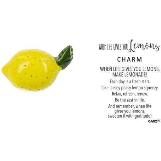 When Life Gives You Lemons Charm