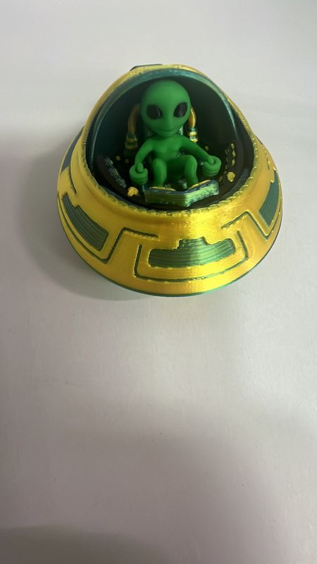 12374 3D Printed Alien Ship