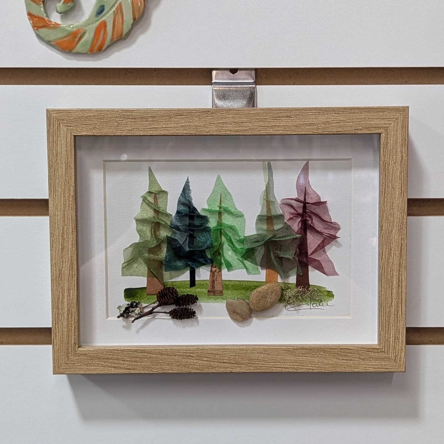 CH85FA Collage Framed Art 9 x 5.5 cm, Style: Option C