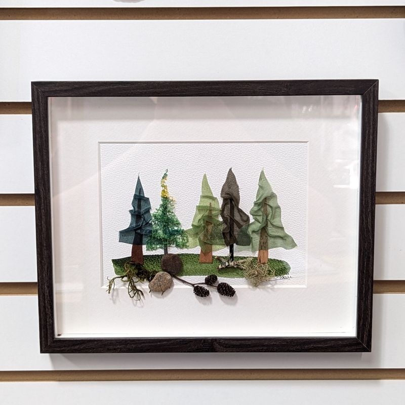 Collage Framed Art 27 x 22cm