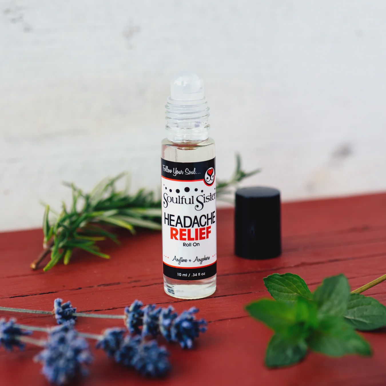 Headache Relief Essential Oil Blend Roll On