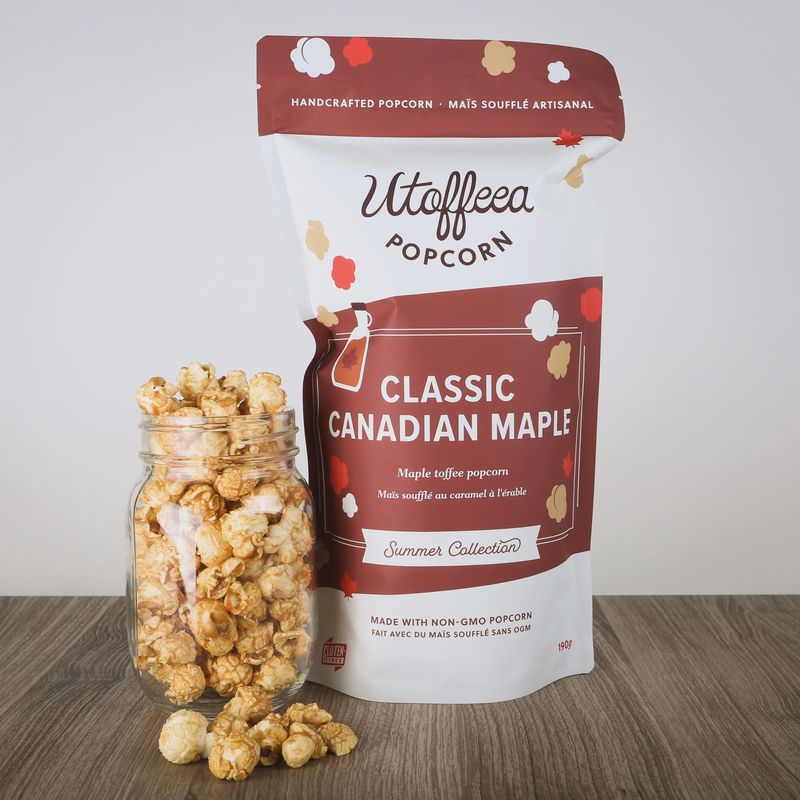 Classic Canadian Maple Popcorn