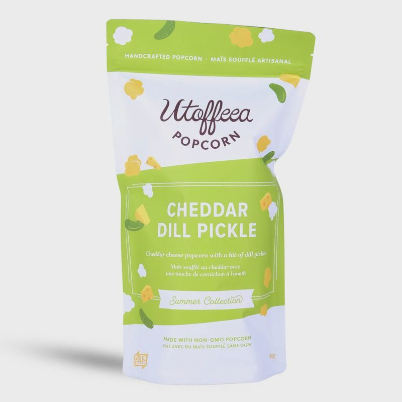 Cheddar Dill Pickle Popcorn
