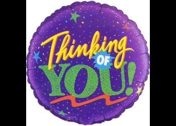 18&quot; Thinking of You Because You&#39;re Special Myllar Ballon