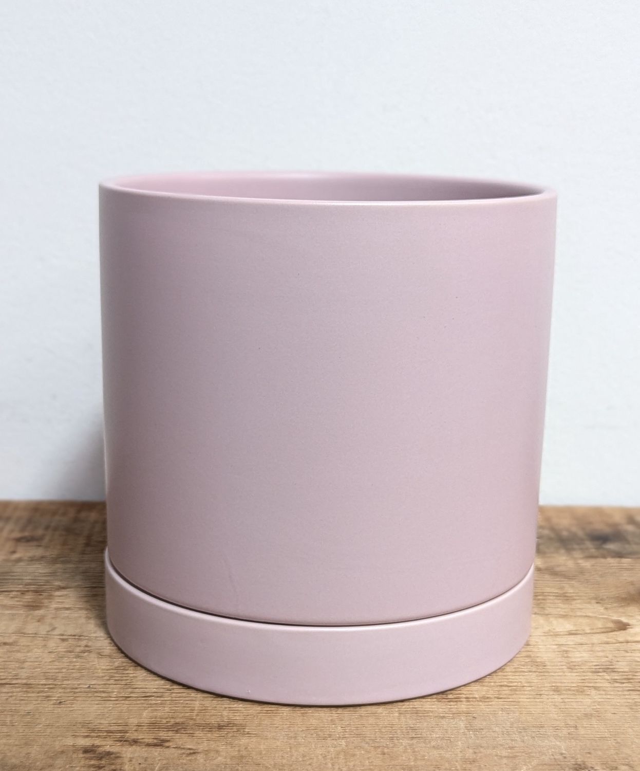 7&quot; Lilac Romey Pot With Saucer 