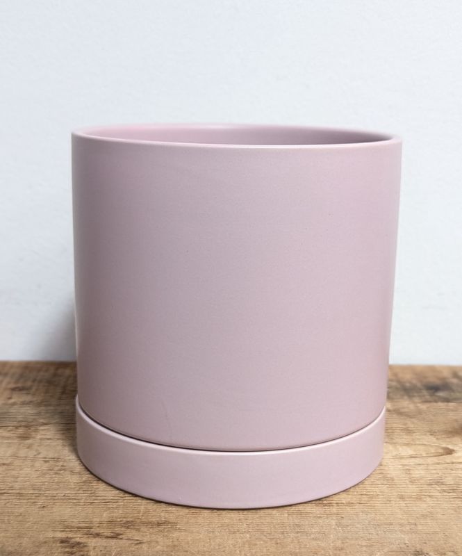 7&quot; Lilac Romey Pot With Saucer 