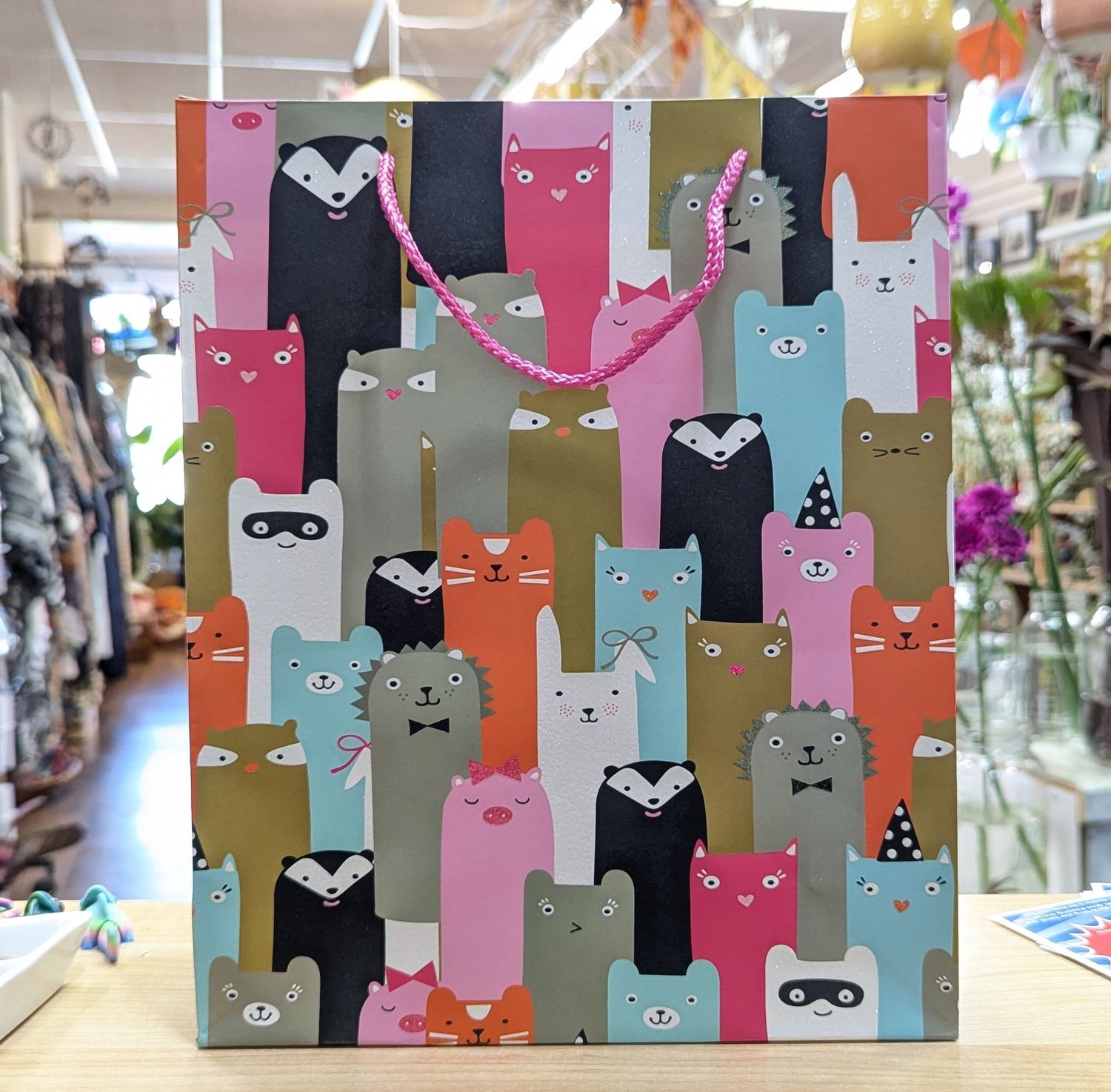 Party Animals Sparkle Gift Bag 26 x 32 x 10 CM