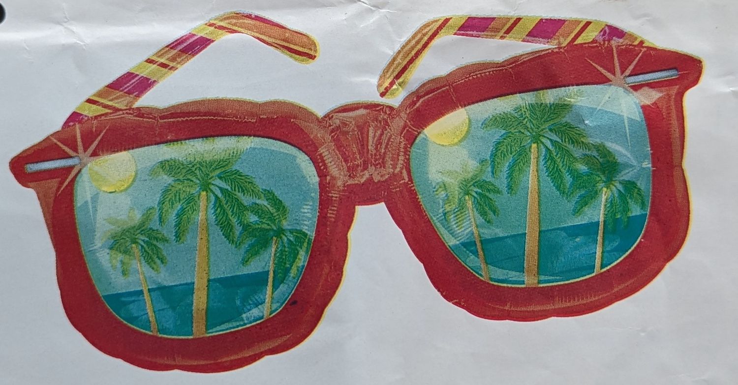 19 x 37&quot; Sunglasses Mylar Balloon