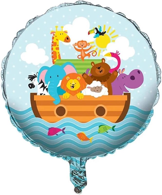 18&quot; Noah&#39;s Ark Mylar Balloon