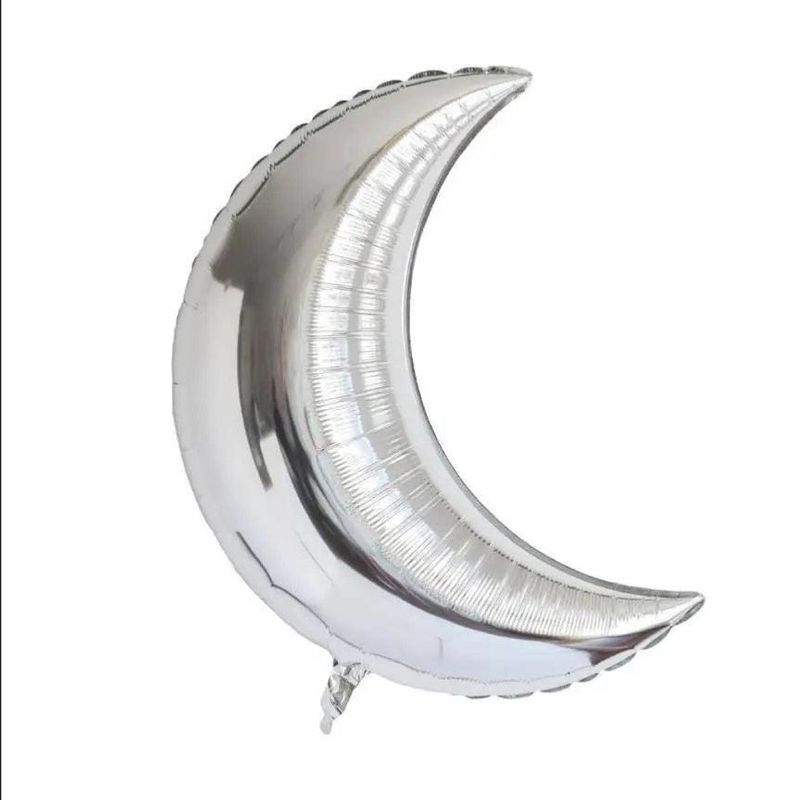 33&quot; Crescent Moon Mylar Balloon