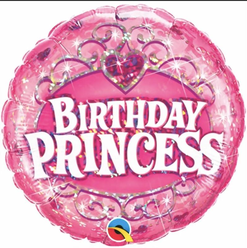 18&quot; Birthday Princess Mylar Balloon