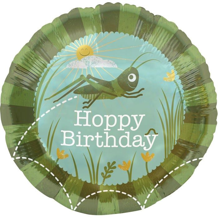 18&quot; Hoppy Birthday Mylar Balloon