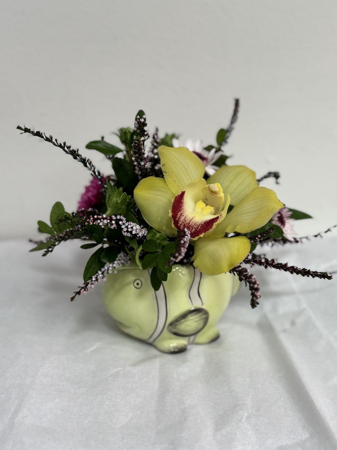 Mini Green Fish Arrangement