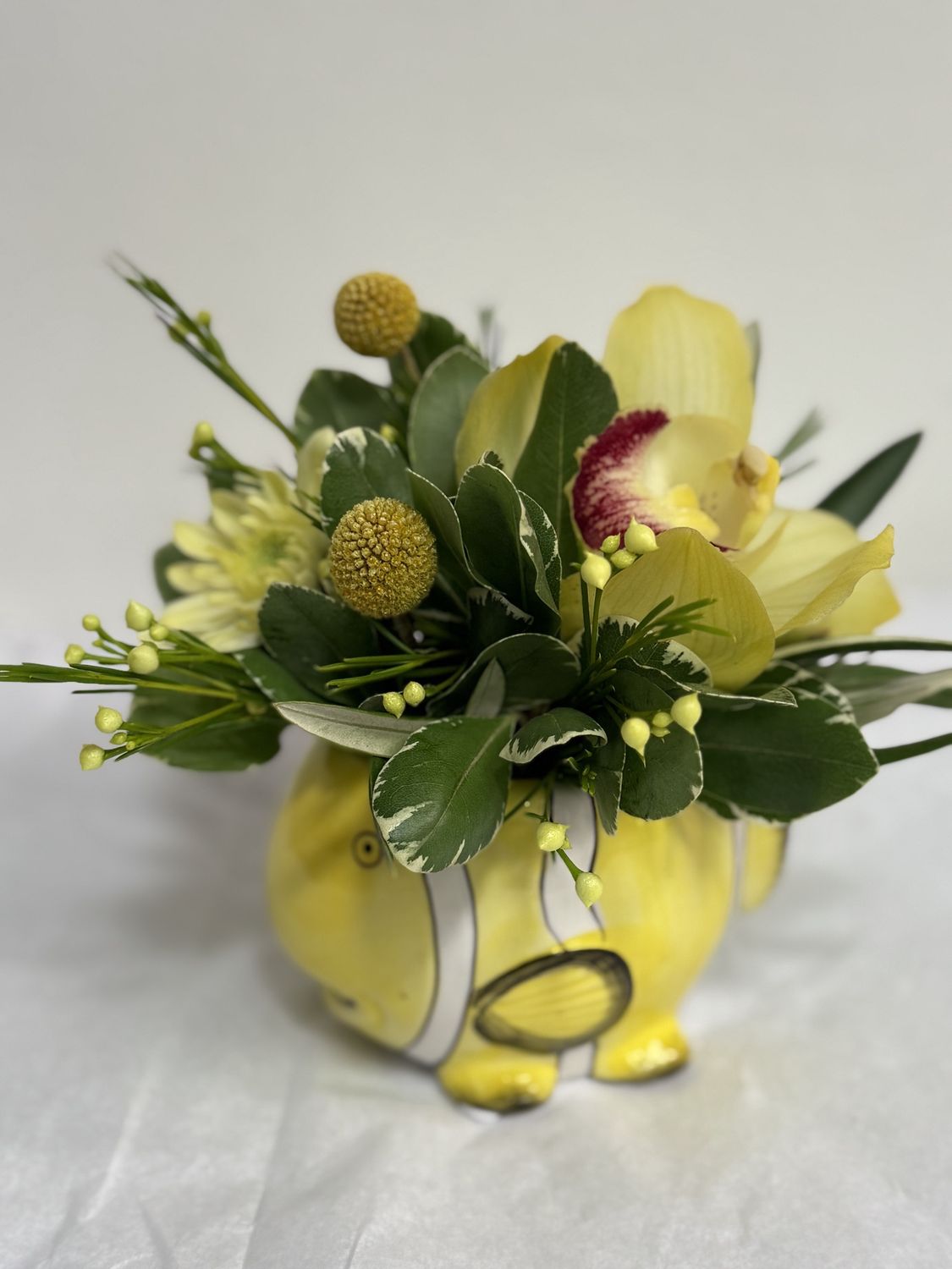 Mini Yellow Fish Arrangement
