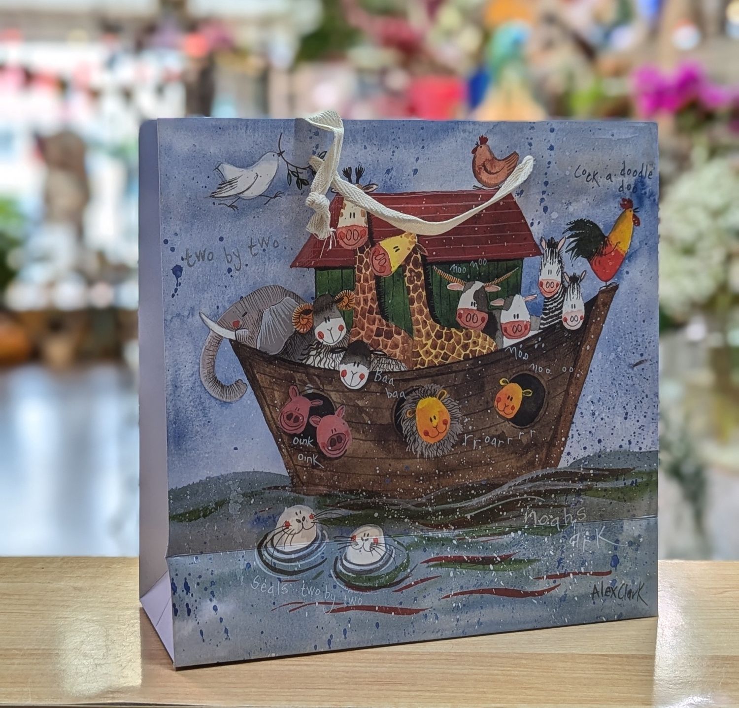 Noah&#39;s Ark Medium Gift Bag