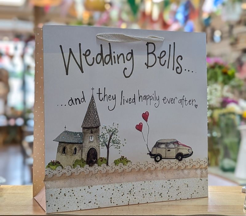 Wedding Bells Large Gift Bag