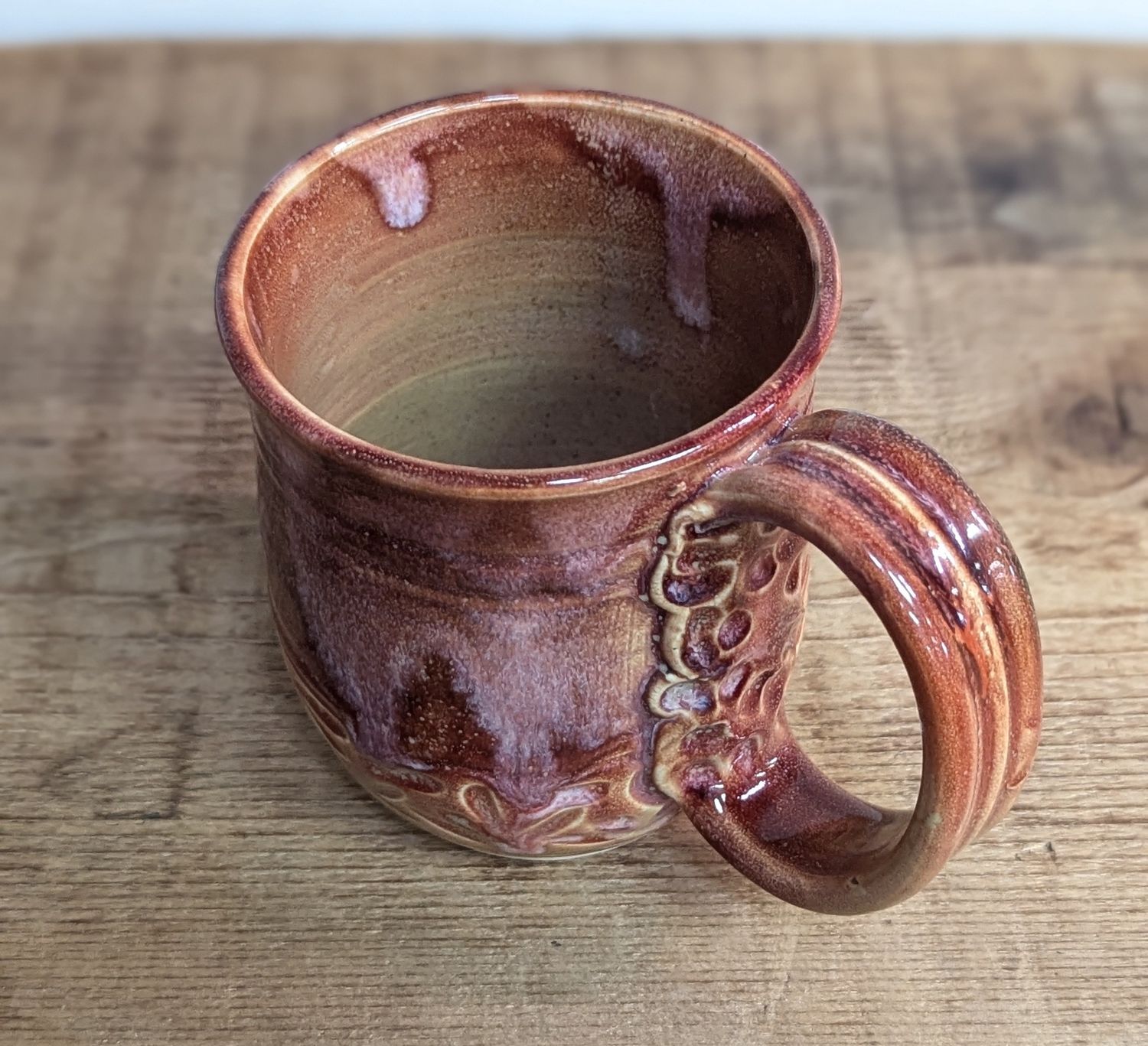 Carved Canyon Red Mug