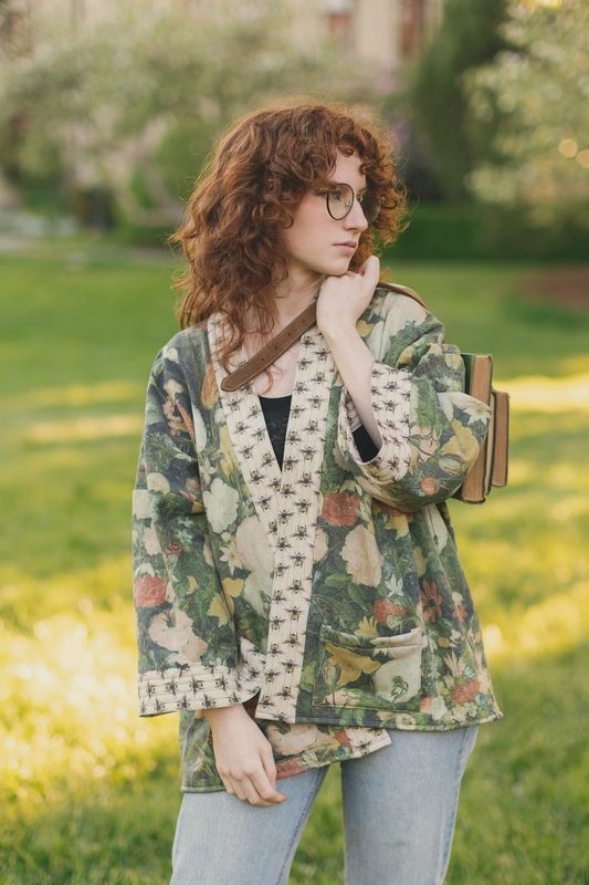I Dream In Flowers Cottage Cardigan