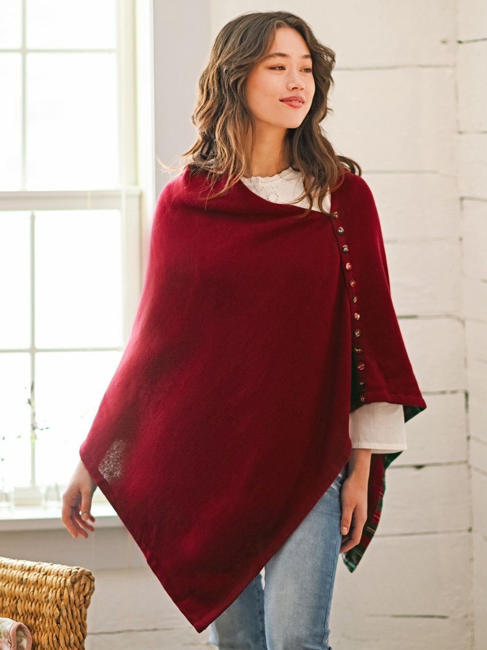 Red Wassailing Cape