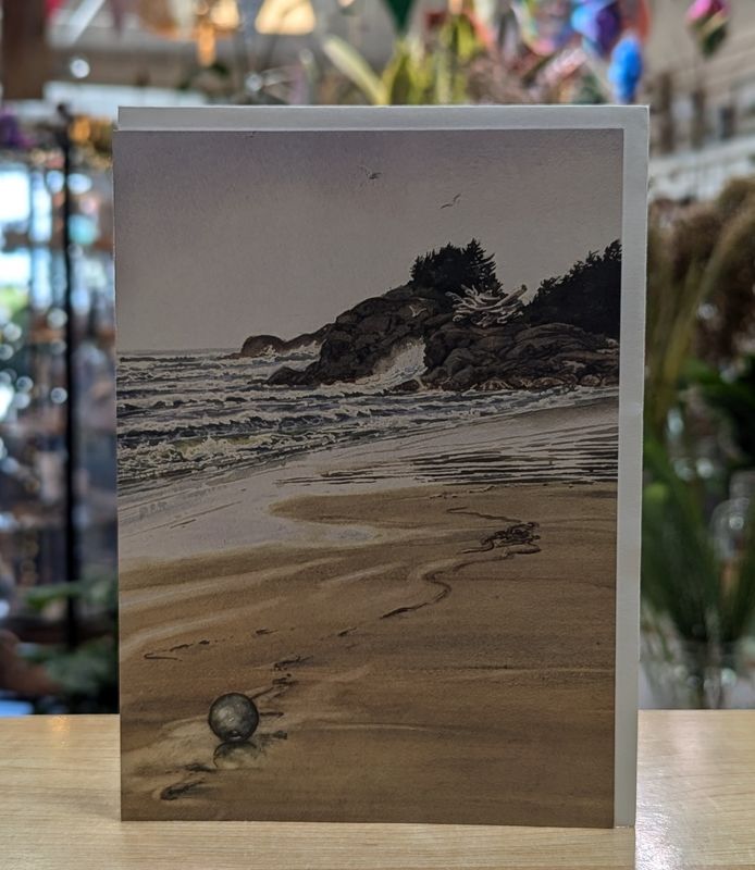 The Glass Float Card