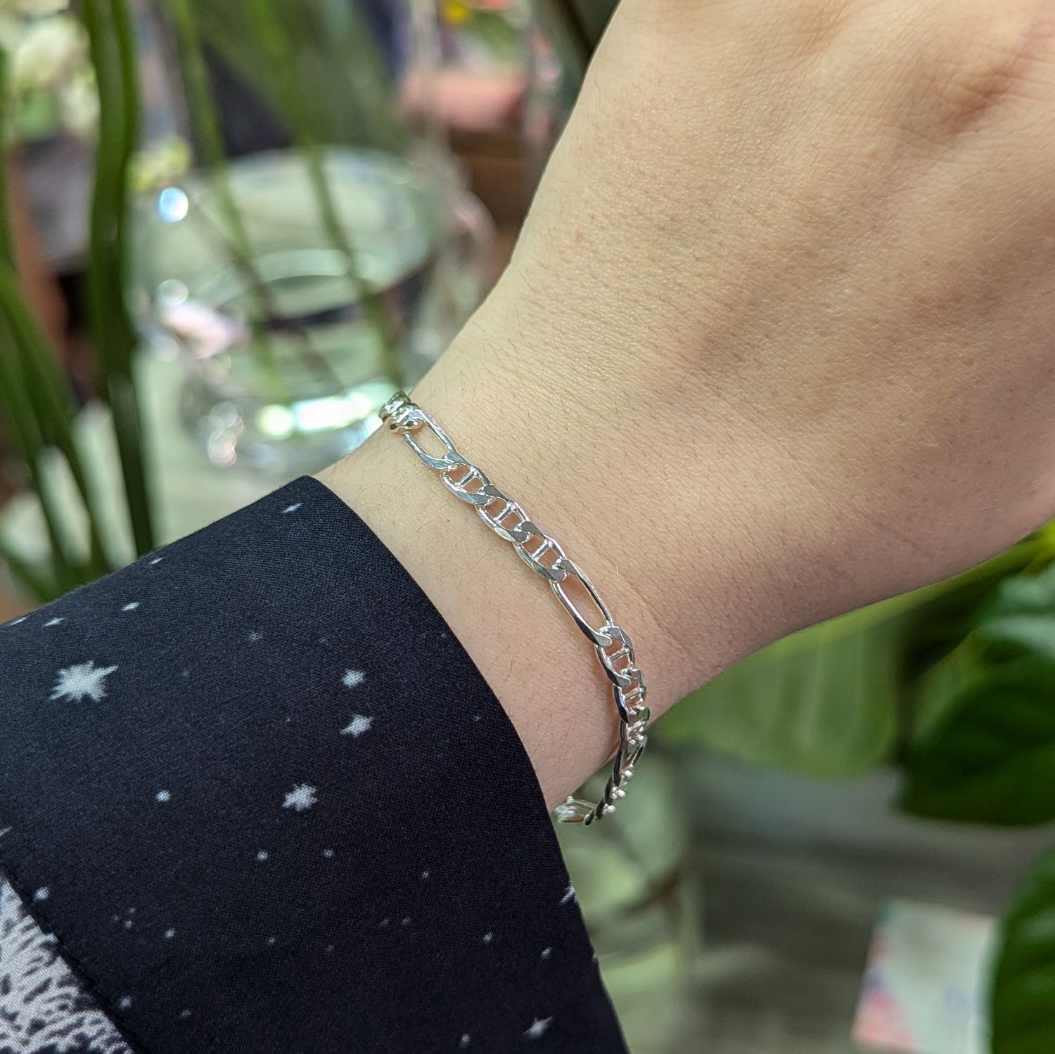 7.5&quot;Sterling Silver Bracelet