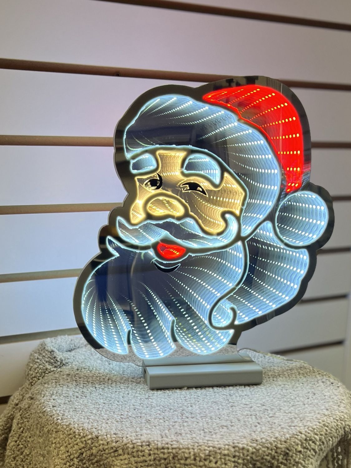 12&quot; Santa Inifinity Light with Base