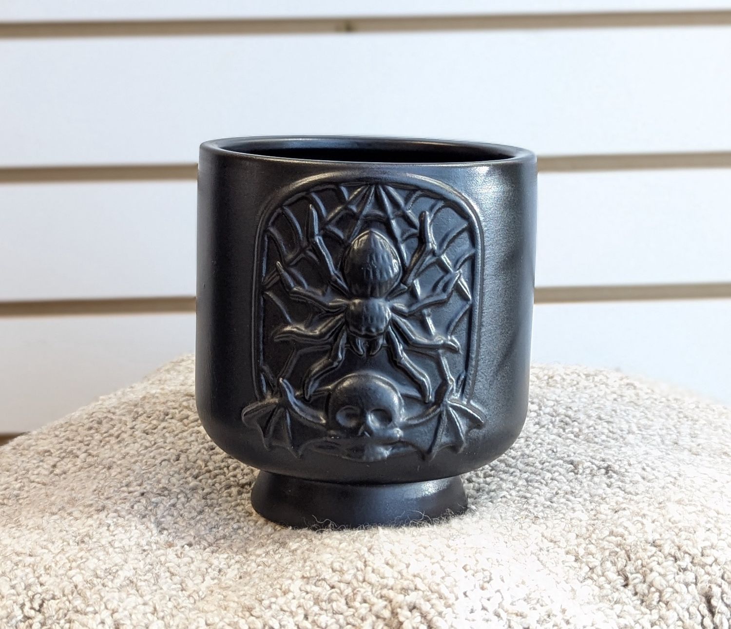 5 1/4&quot; x 4 3/4&quot; Ceramic Black Magic Pot