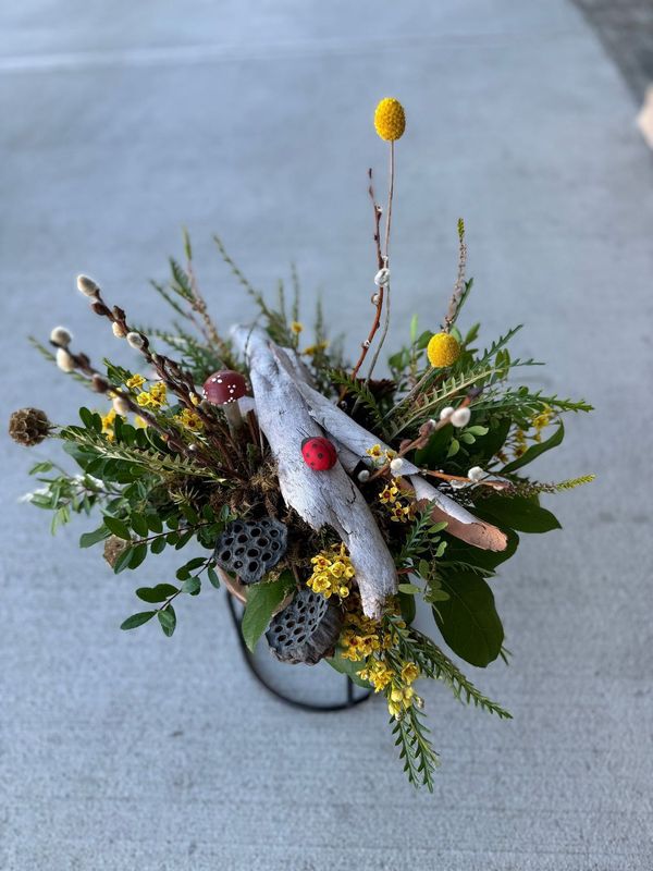 Autumn Woodland Centerpiece