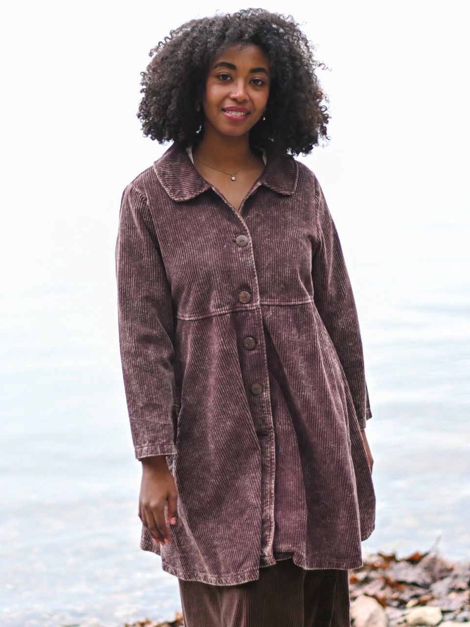 Dark Brown Farmer&#39;s Market Corduroy Jacket