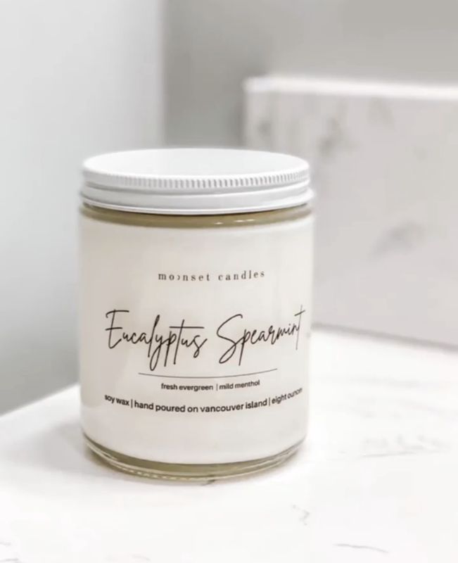 Eucalyptus Spearmint 8 oz Candle