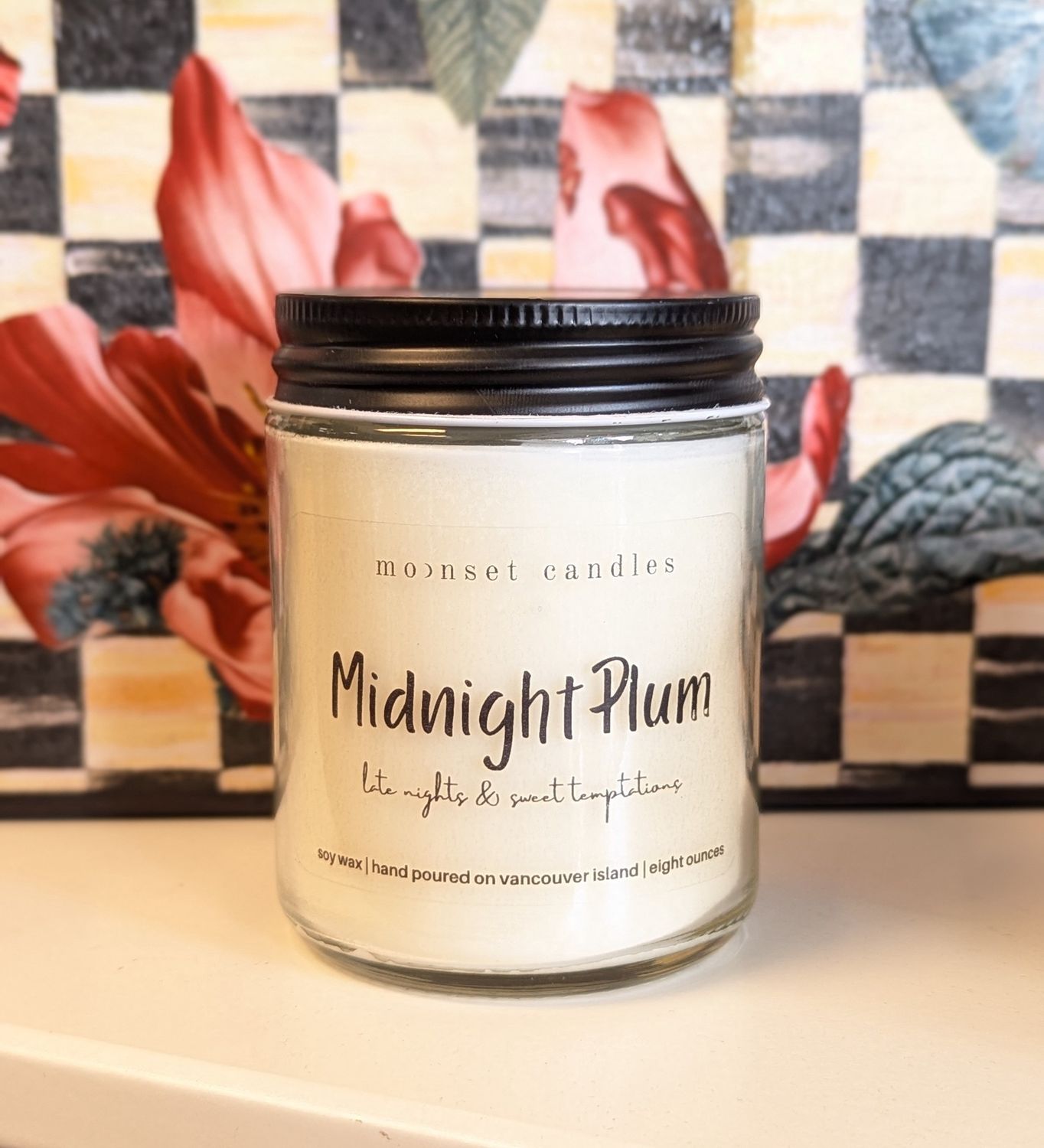 Midnight Plum 8 oz Candle