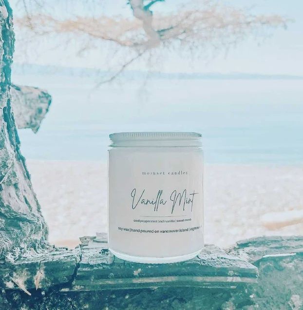 Vanilla Mint 8 oz Candle