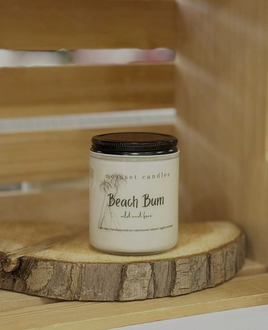 Beach Bum 8 oz Candle