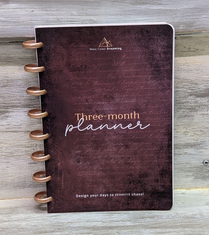 Three Month Planner Berrywood Whisper