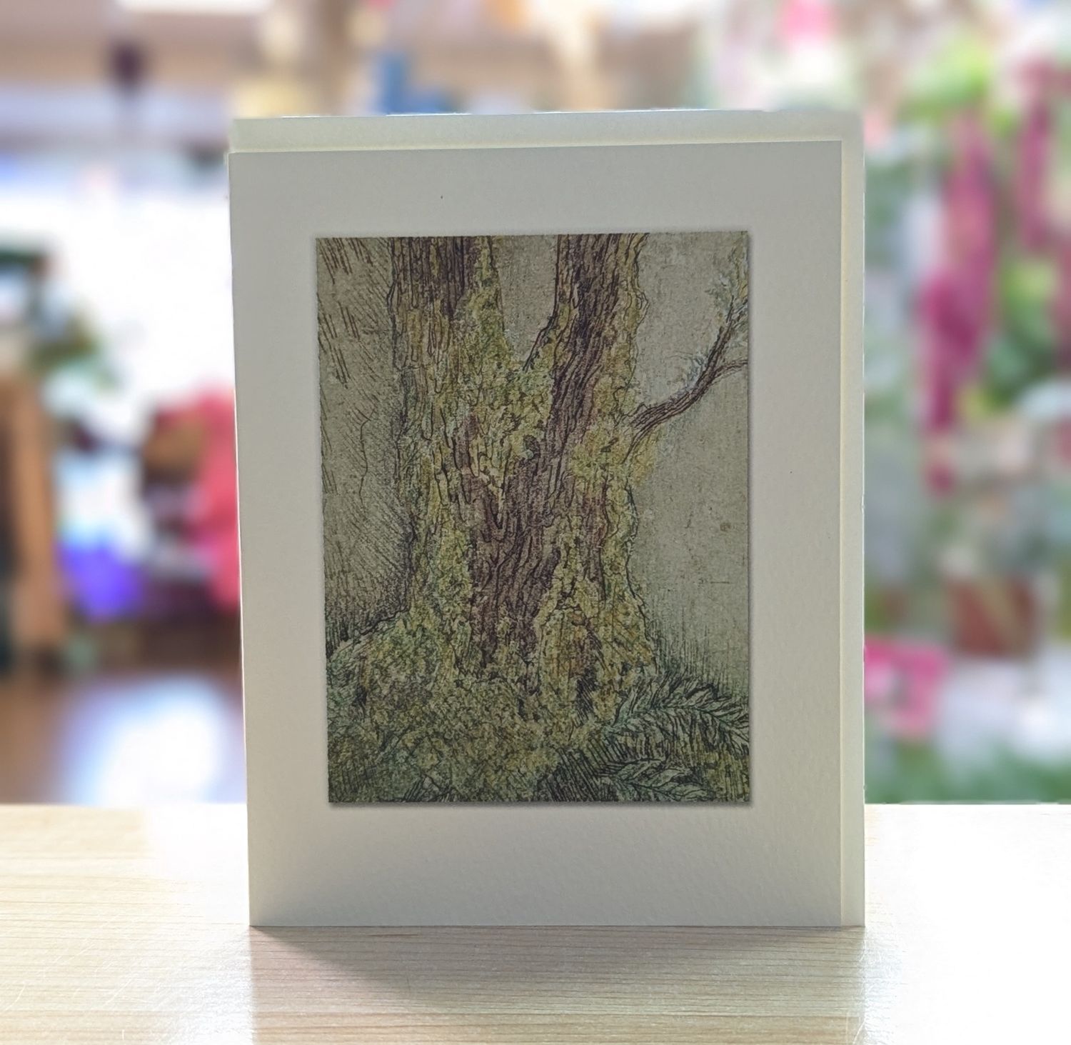 Mossy Tree Card