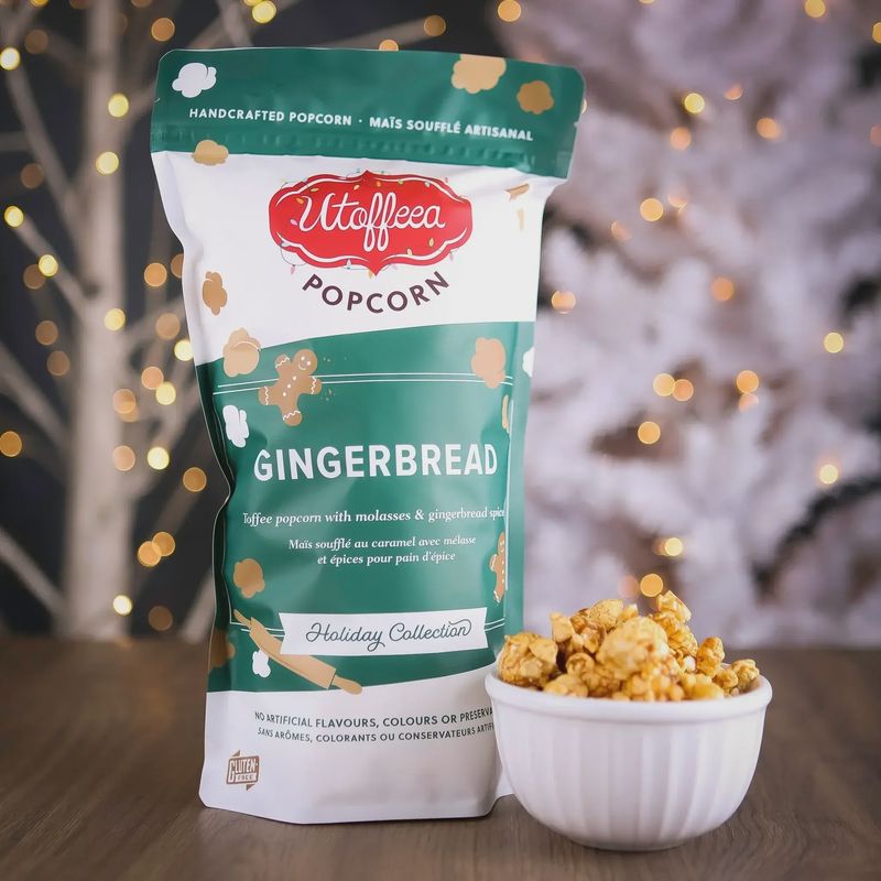Gingerbread Popcorn