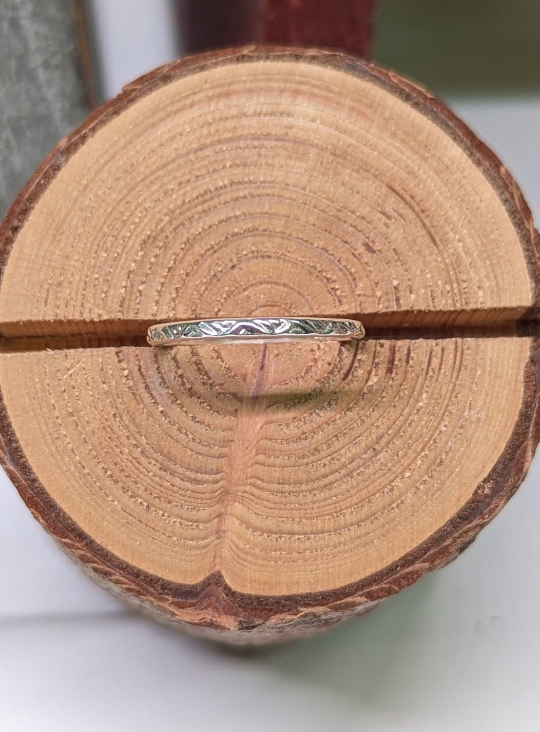 Dainty Pattern Sterling Silver Ring (7)