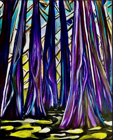 Lost in the Trees of Mt. Finlayson 11&quot; x 14&quot; Print