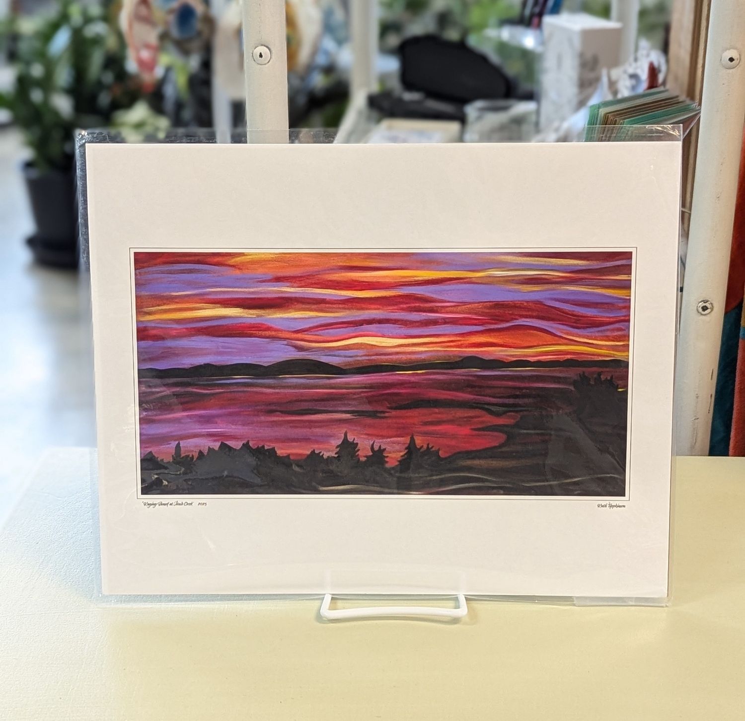 Raging Sunset at Muir Creek 11&quot; x 14&quot; Print