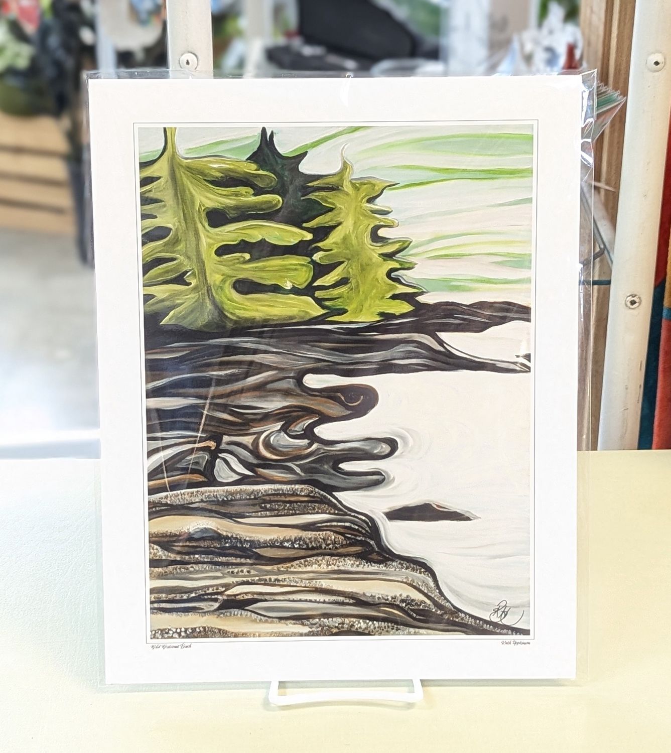 Wild Westcoast Beach 11&quot; x 14&quot; Print