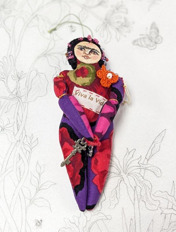 Frida Goddess Ornament/Brooch #2