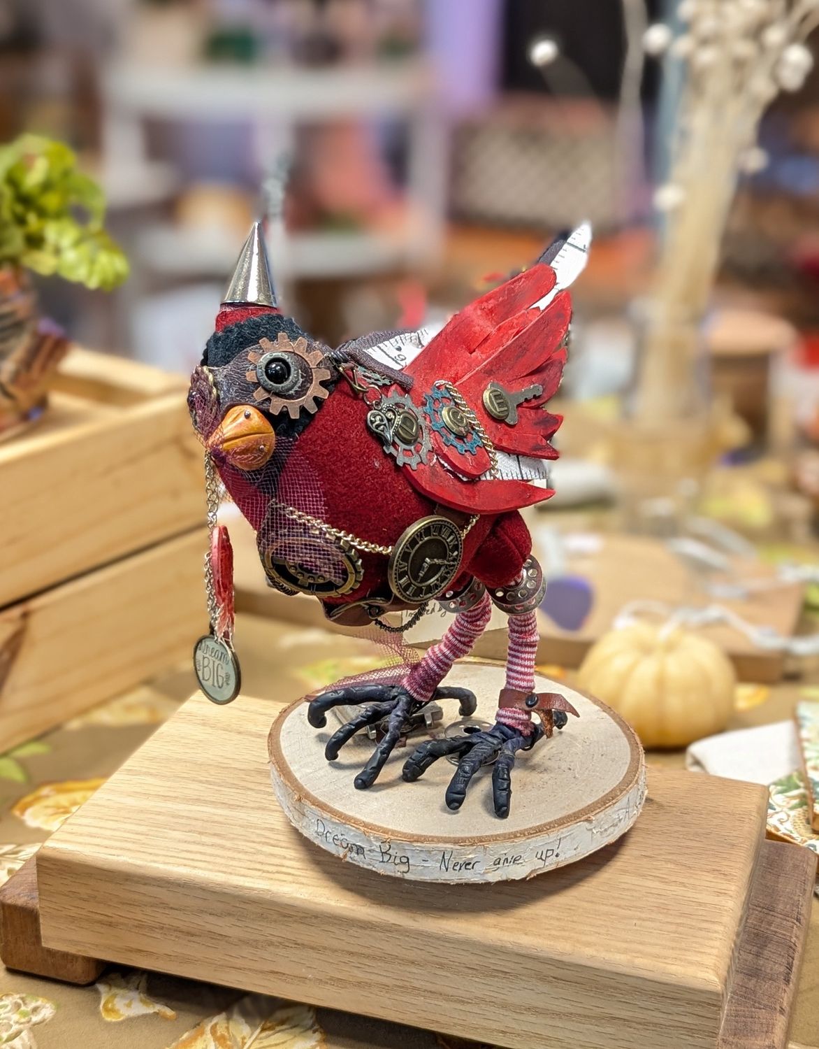 Big Idea Cardinal Art Doll