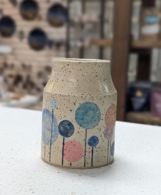 Modern Colourful Trees Vase