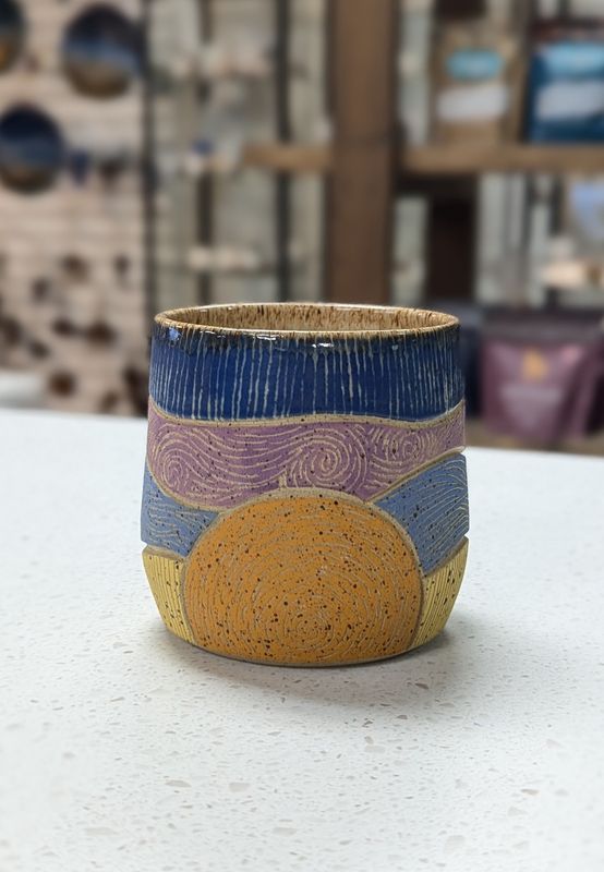 Swirly Sunset Tumbler