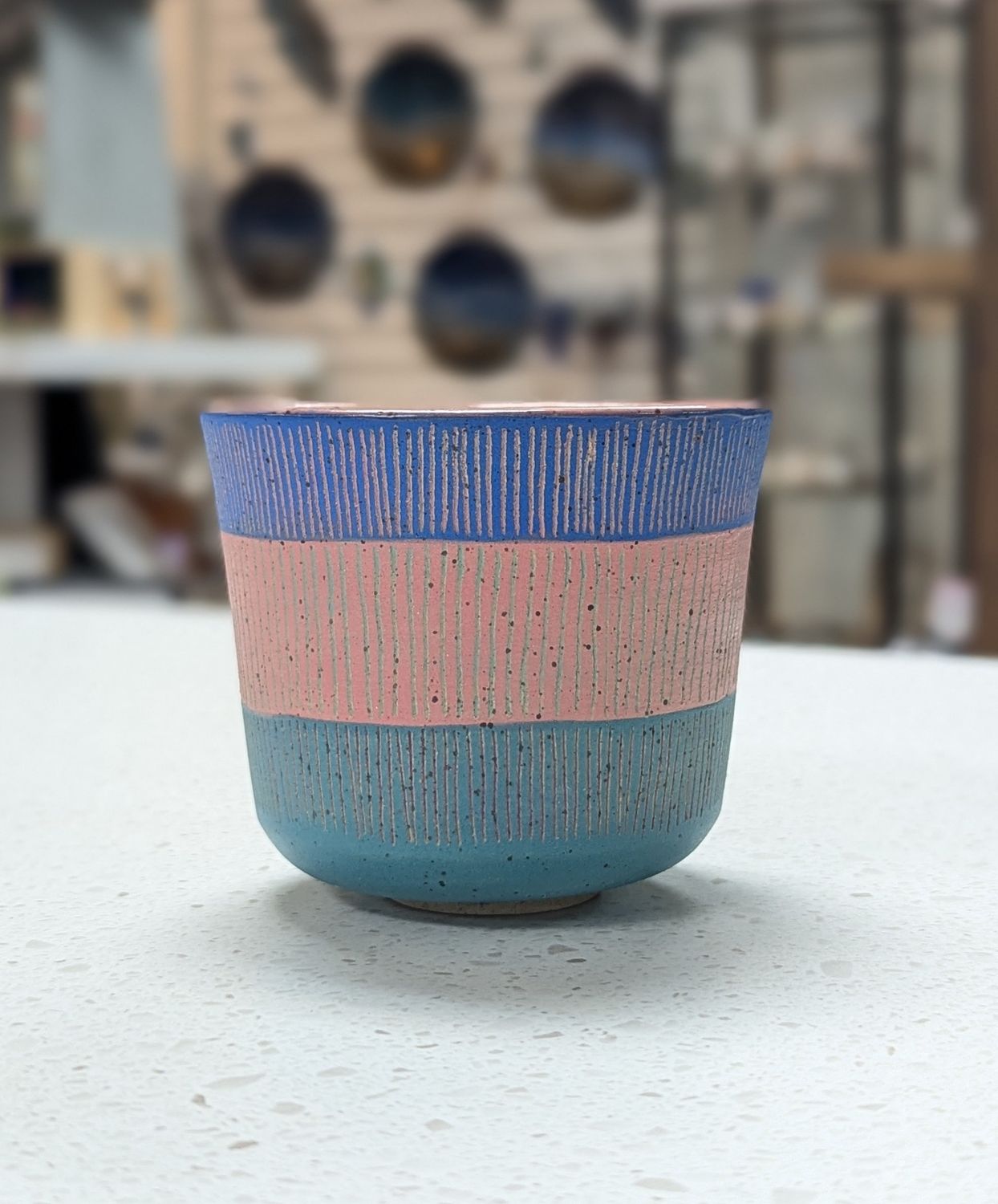 Small Striped Tumbler
