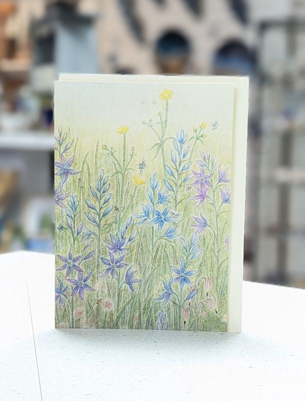 Drawn into The Garden Card