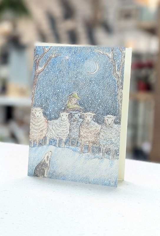 The Work of Christmas Card