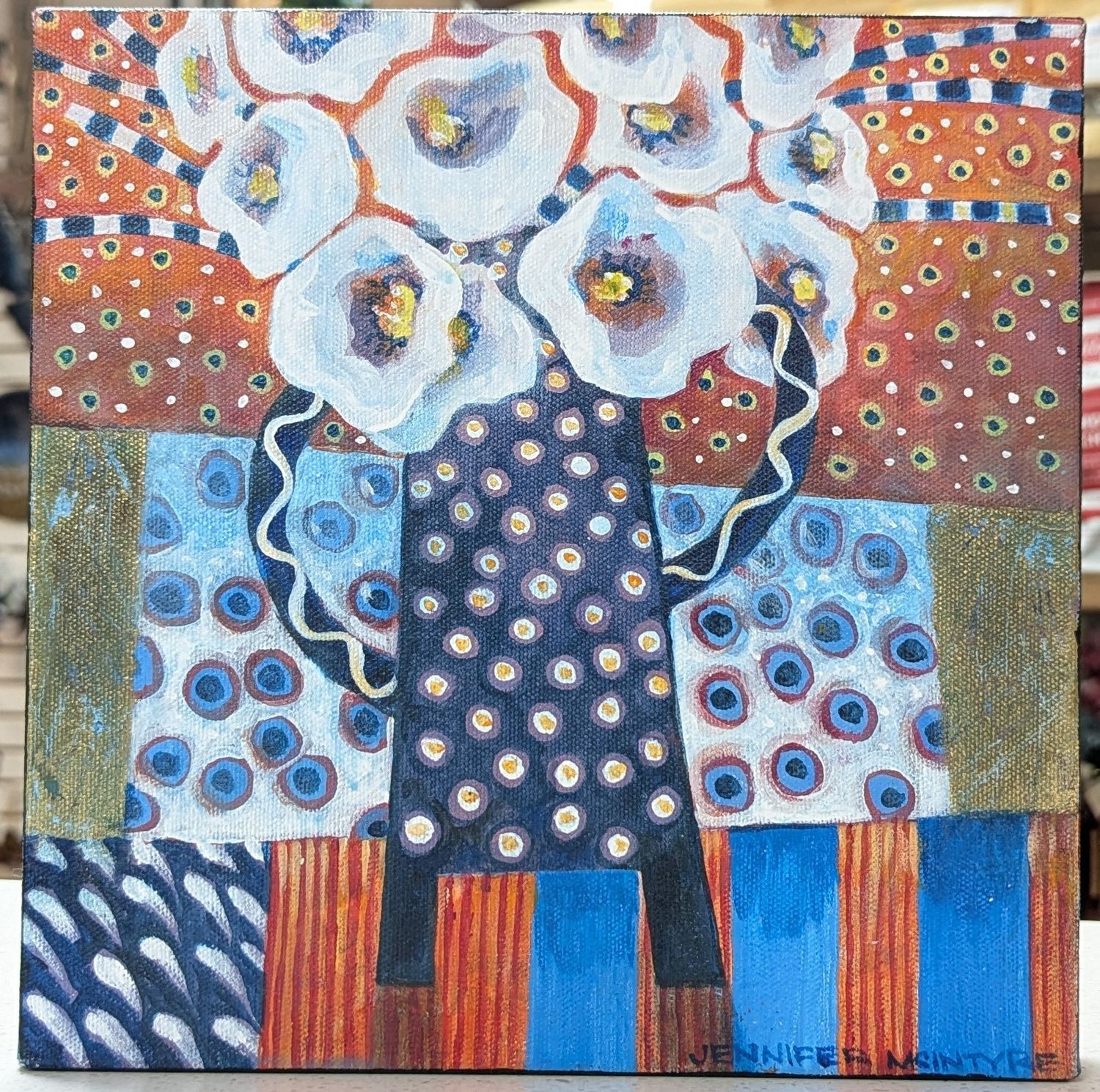 Dancers Acrylic on Canvas 10x10