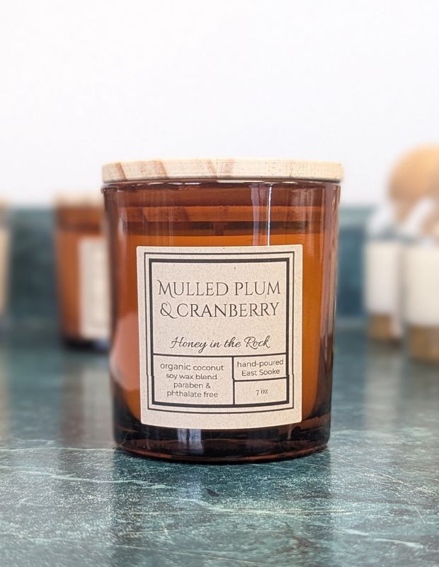Mulled Plum &amp; Cranberry Candle