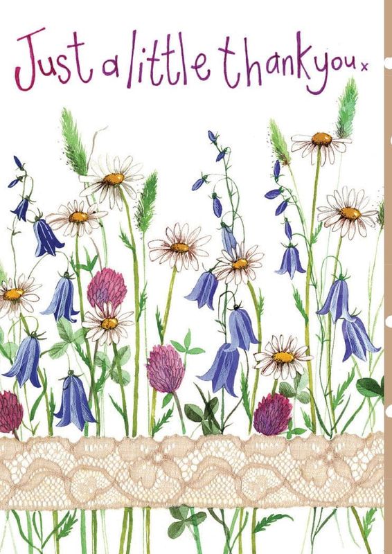 Country Flowers Card